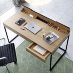 Metal Smart Home Office- Wireless Charging Desk.