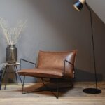 wood and metal chair -WAME